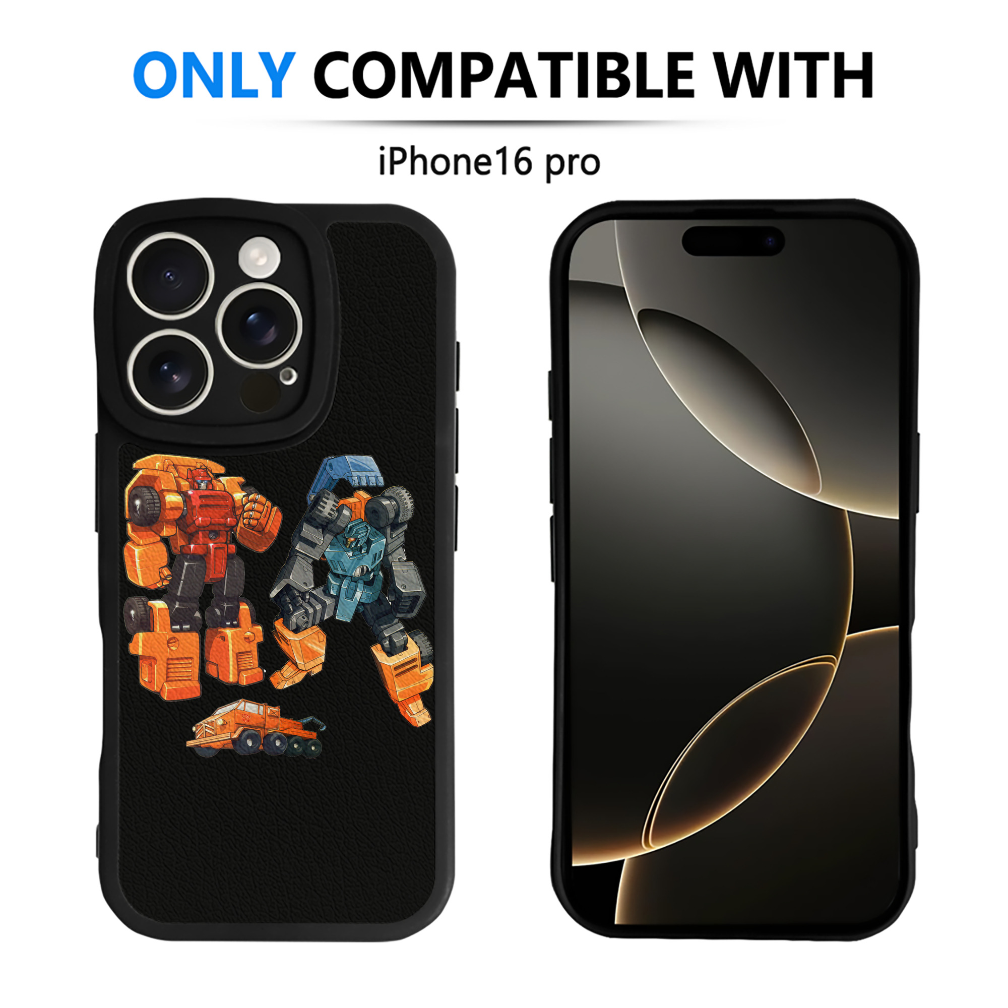 （画像用）  【iPhone 16シリーズ対応】シリコンスマホケース（レザー調） 材質：シリコン